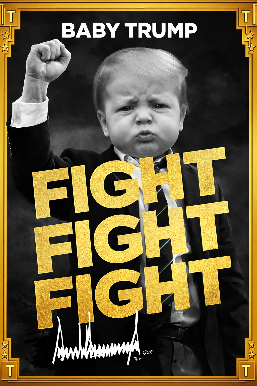 Baby Trump Fight Card